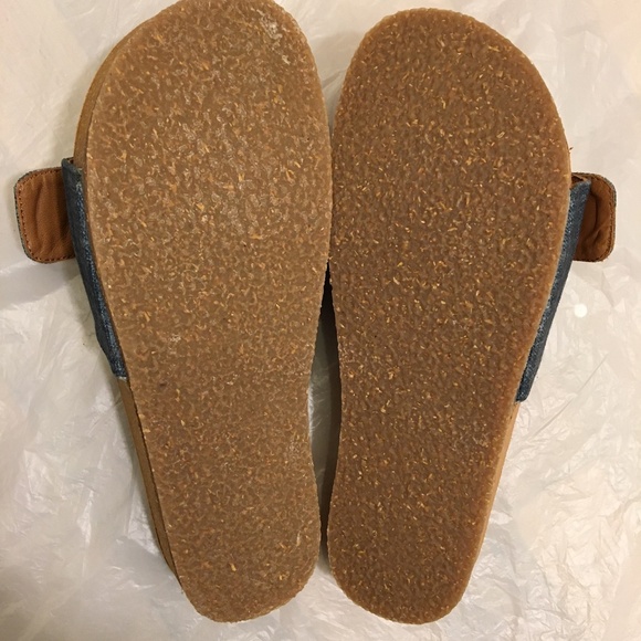 NWT Kalso Earth Blue Slides Sandals - Picture 7 of 7